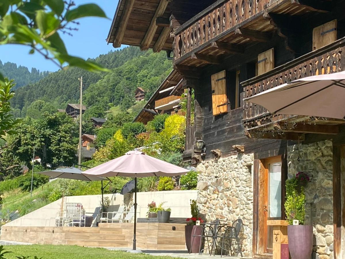 Le 30 Acomodação com café da manhã Troistorrents Exterior foto